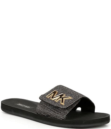 michael kors men slides|michael kors slides glitter.